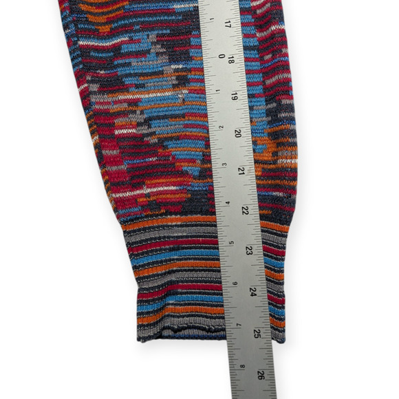 Missoni Sport Jacquard Knit Cardigan Sweater Multicolor Italy Size 58 XL-XXL - Picture 16 of 16